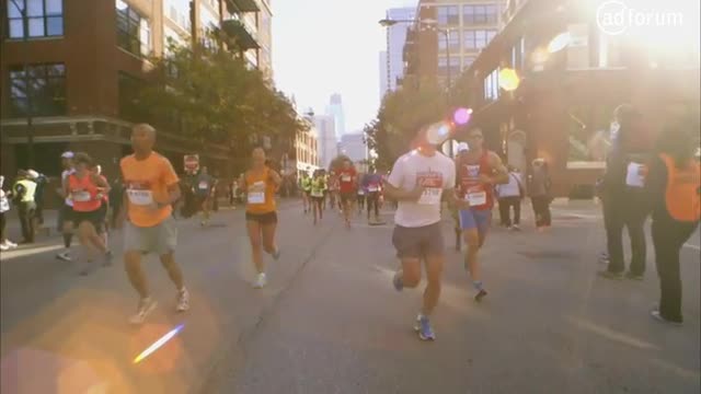 Moving Words at the Chicago Marathon