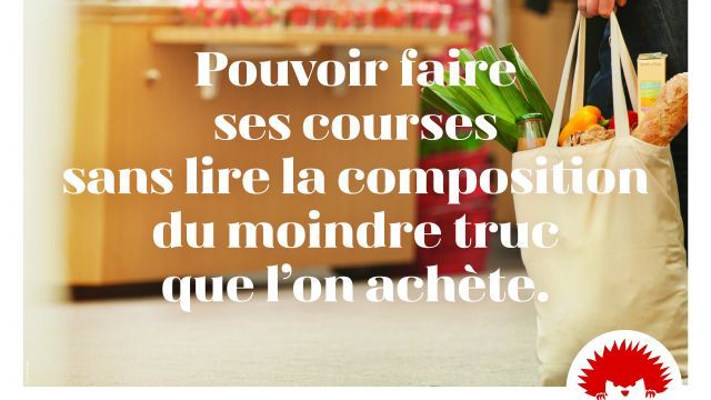 Pouvoir faire ses courses... 