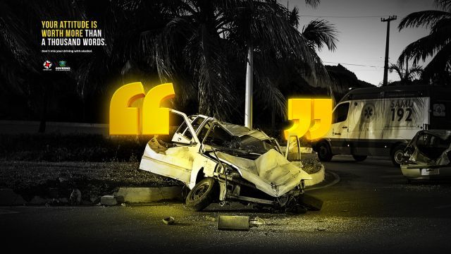 Don't mix your driving with alcohol