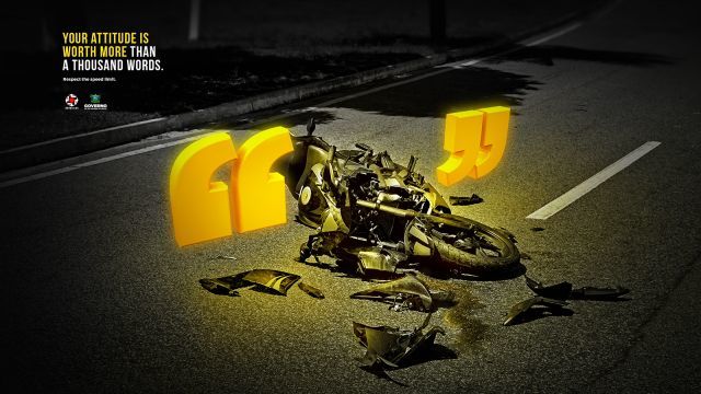 Respect the speed limit