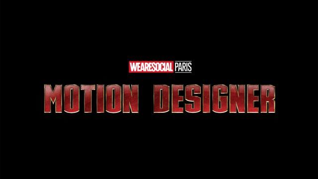 Motion Designer
