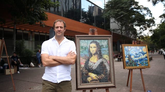 Corona Exhibits Iconic Artworks Made With Plastic