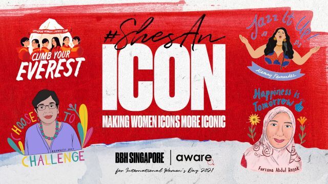#ShesAnICON