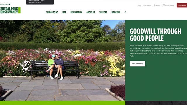 Central Park Conservancy Website