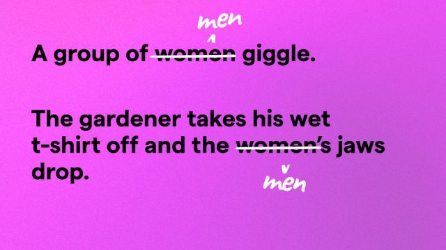 Rewriting famous ad campaigns - violet