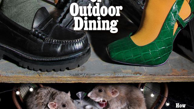 The Pleasures of Outdoor Dining Cover