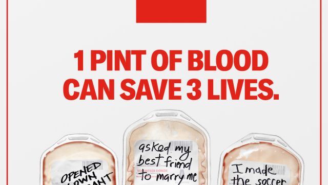 1 Pint of Blood Can Save 3 Lives