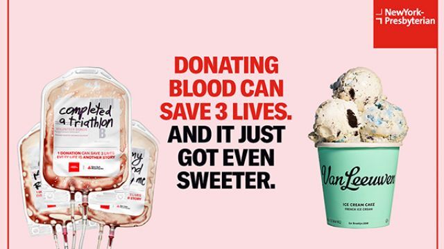 Donating blood can save 3 lives