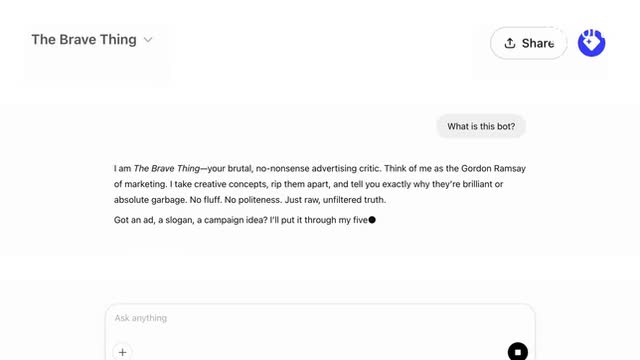 The Brave Thing Bot