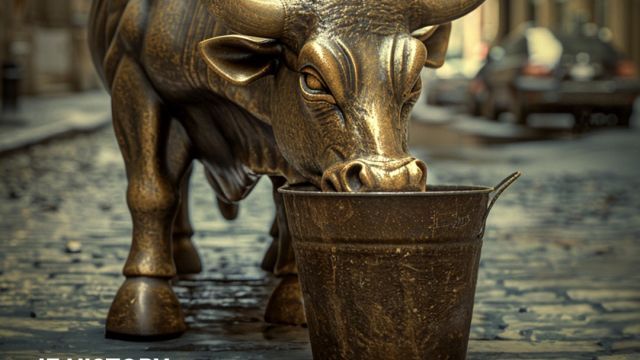 The Charging Bull – Thirsty