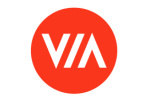 via logo