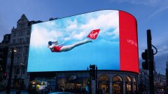 Virgin Atlantic landmark OOH invites customers to dive into life 