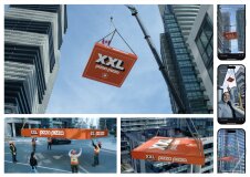Pizza Pizza makes an XXL delivery to officially launch their new XXL pizza.