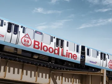 We Are Unlimited Turns Chicago's Red Line into the "Blood Line" 