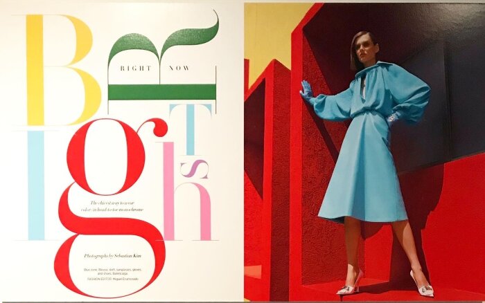 DESIGN PLUS: HARPER'S BAZAAR GETS A GLOSSY SHOWCASE#5